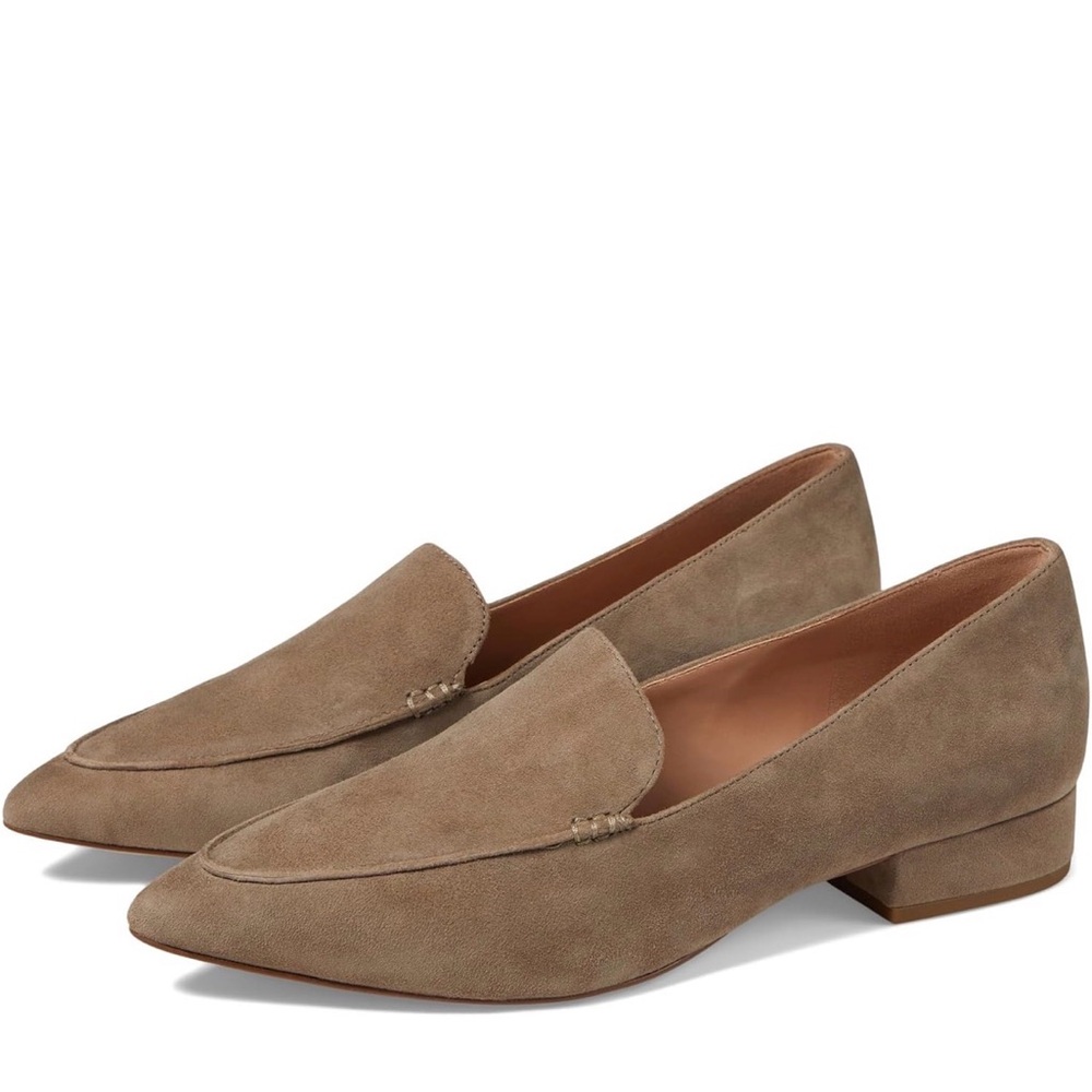 Cole Haan Suede Tan Loafers for Women